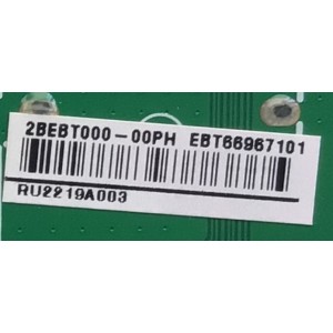 MAIN PARA SMART TV LG 4K RESOLUCION (3840 x2160) / NUMERO DE PARTE EBT66967101 / EAX69763504 / 66716402 / 36730201 / MODELO 75QNED80UQA